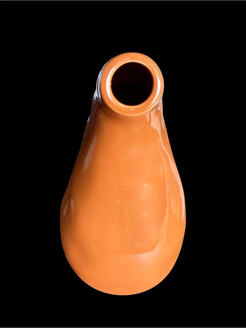 Rachael Ray Cucina Ceramic EVOO Olive Oil Dispenser Bottle 24oz Pumpkin Orange